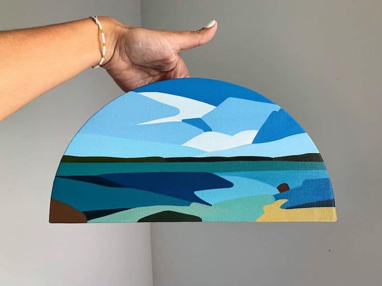 Gorgeous Abstract Oil Paintings By Rachael Cassiani 4