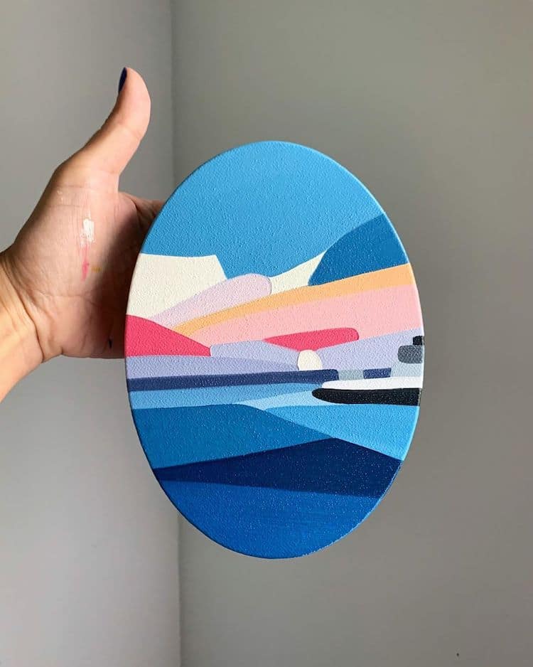 Gorgeous Abstract Oil Paintings By Rachael Cassiani 6