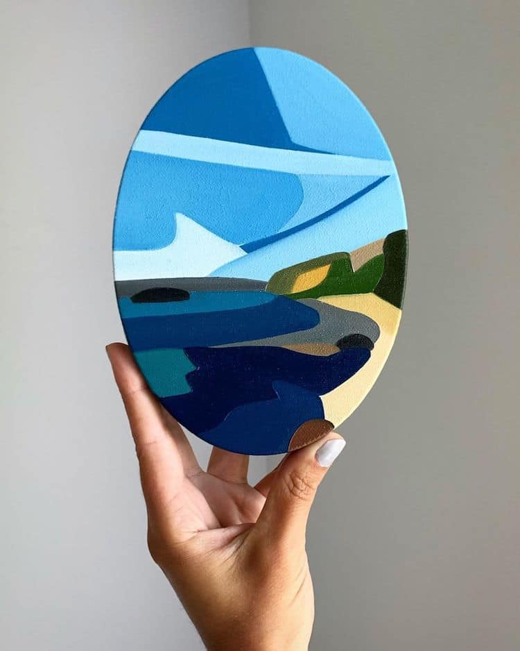 Gorgeous Abstract Oil Paintings By Rachael Cassiani 8