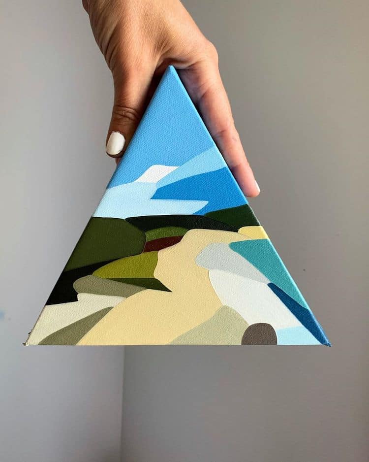 Gorgeous Abstract Oil Paintings By Rachael Cassiani 9