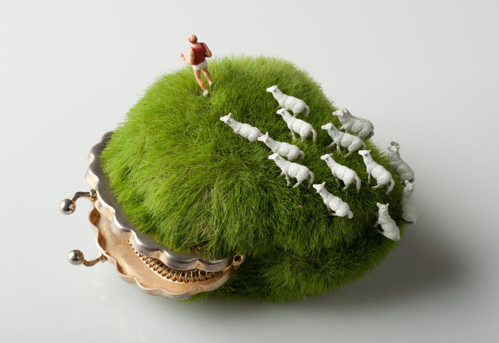 Gorgeous Dioramas On Top And Inside Common Objects By Kendal Murray 7