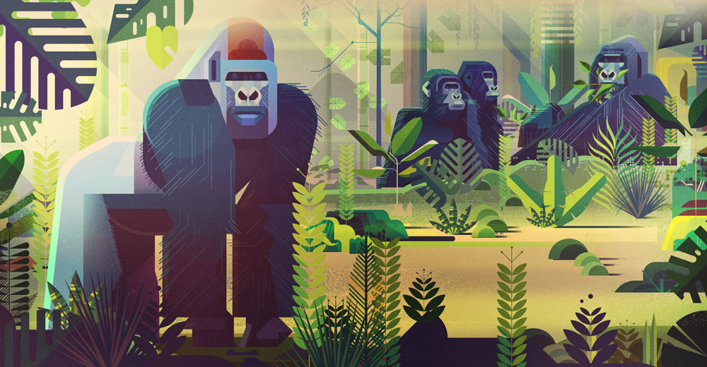 Gorgeous Editorial Illustrations Of Endangered Animals For The Book Saving Species By James Gilleard 1