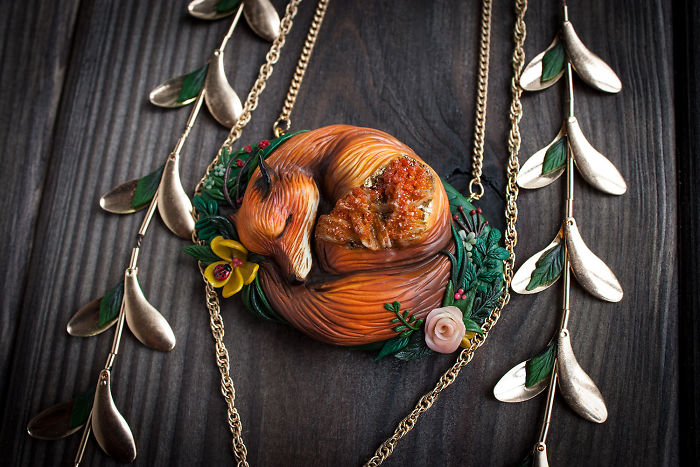 Gorgeous Handmade Jewelry Of Mystical Beings By Ellen Rococo 3