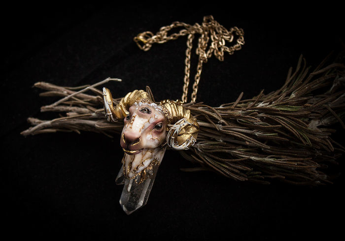 Gorgeous Handmade Jewelry Of Mystical Beings By Ellen Rococo 9