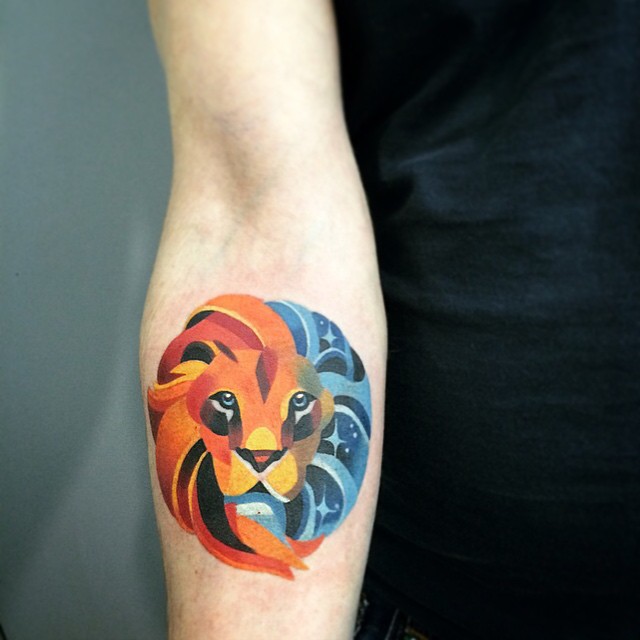 Gorgeous Illustrative Tattoos By Sasha Unisex 13