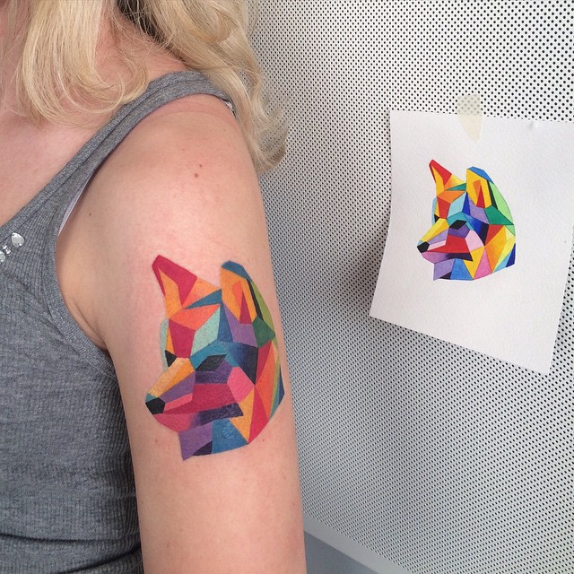 Gorgeous Illustrative Tattoos By Sasha Unisex 14