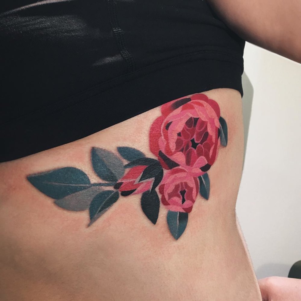 Gorgeous Illustrative Tattoos By Sasha Unisex 9