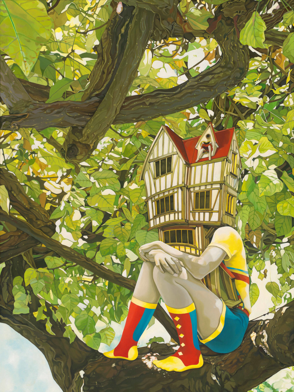 Gorgeous Surreal And Illustrative Paintings Of Girls In Ethereal Scenarios By Jolene Lai 1