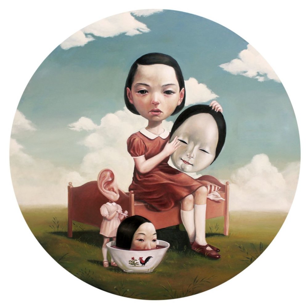 Graciously Bizarre Dark Surrealist Illustrations By Roby Dwi Antono 11