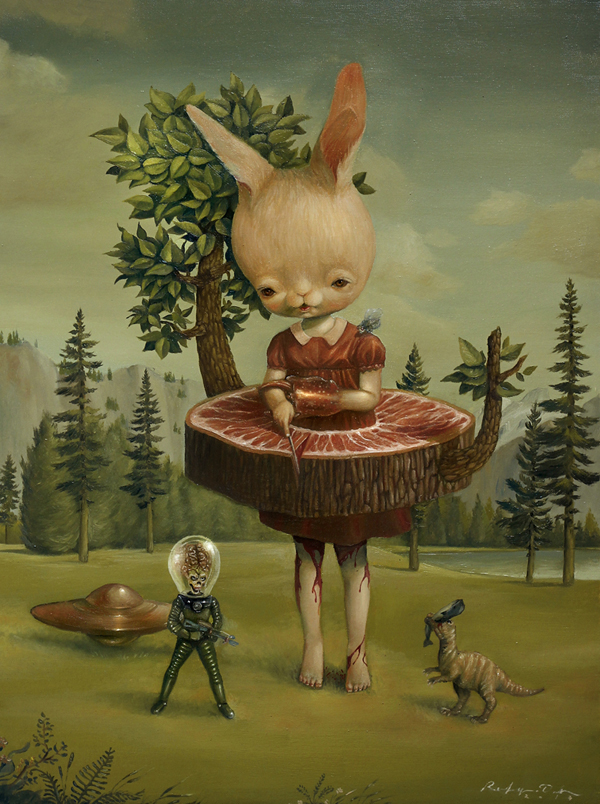 Graciously Bizarre Dark Surrealist Illustrations By Roby Dwi Antono 16