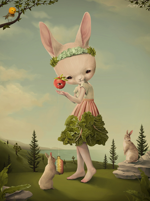 Graciously Bizarre Dark Surrealist Illustrations By Roby Dwi Antono 19