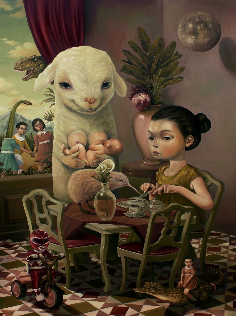 Graciously Bizarre Dark Surrealist Illustrations By Roby Dwi Antono 2