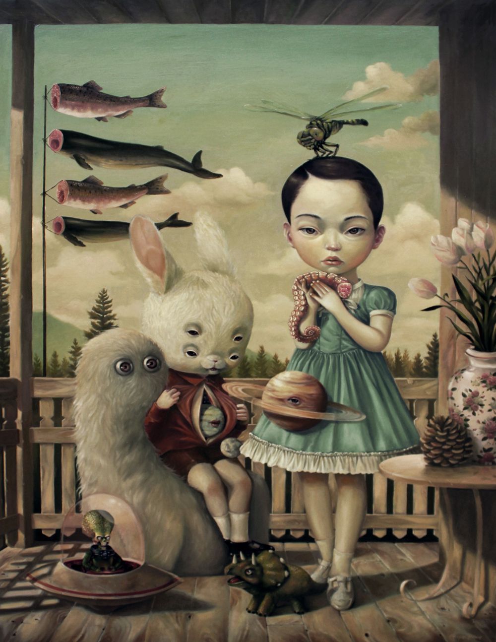 Graciously Bizarre Dark Surrealist Illustrations By Roby Dwi Antono 3