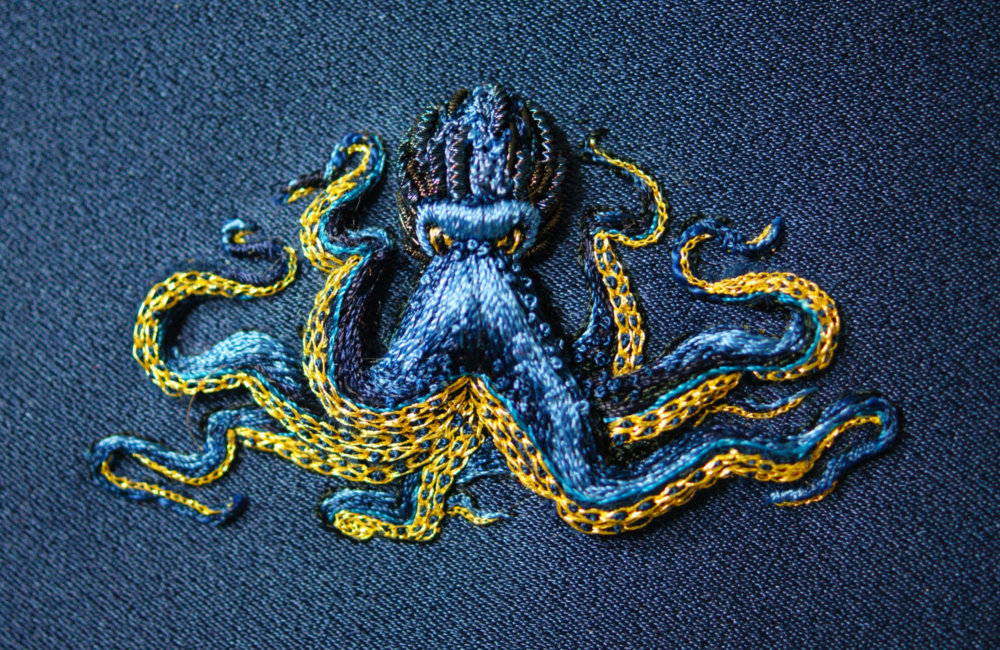 Intricate Embroidery Made With Metallic Threads By Laura Baverstock 6