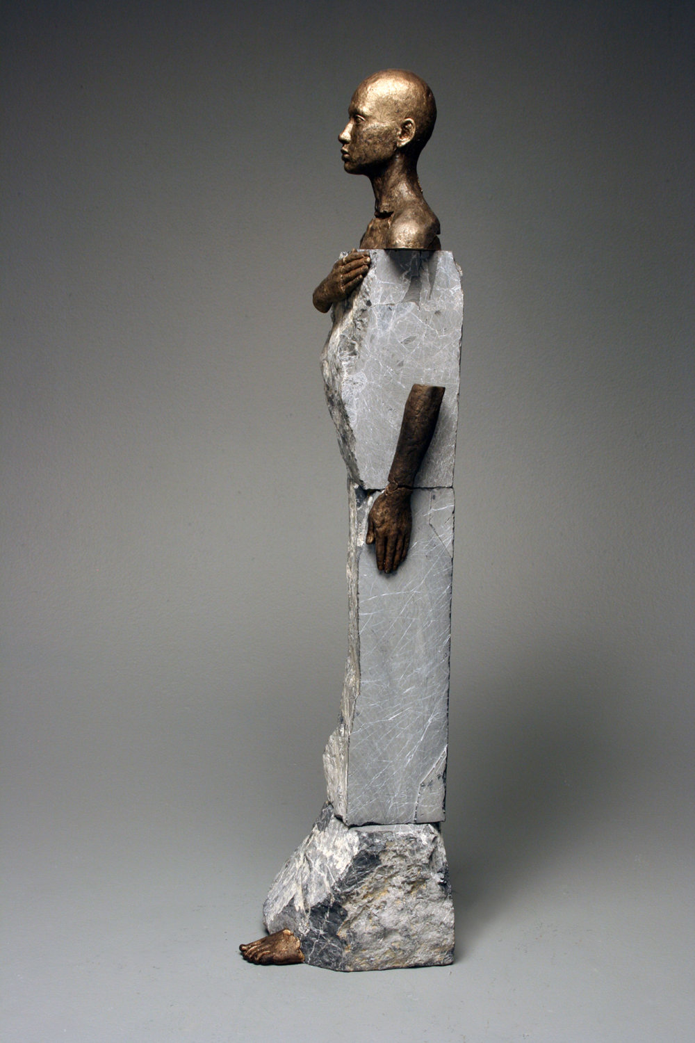 Intriguing Bronze And Stone Sculptures By Bryon Draper 6