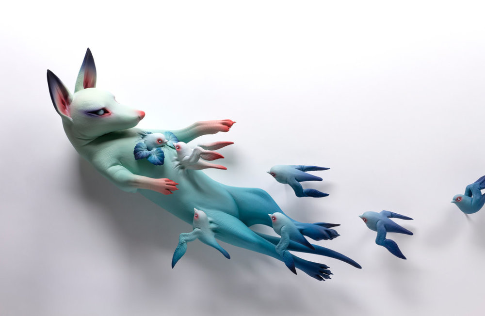 Intriguing Sculptures Of Amalgamated Creatures By Erika Sanada 1