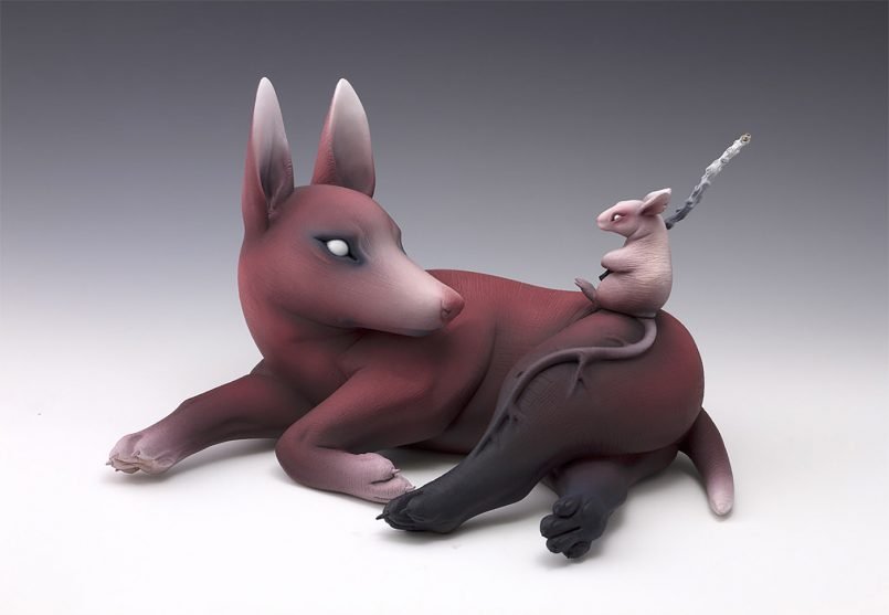Intriguing Sculptures Of Amalgamated Creatures By Erika Sanada 12