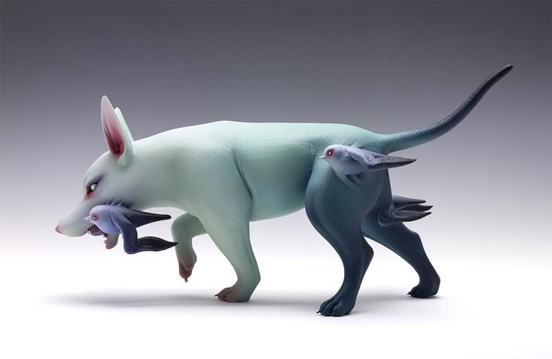 Intriguing Sculptures Of Amalgamated Creatures By Erika Sanada 16