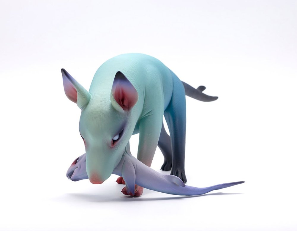 Intriguing Sculptures Of Amalgamated Creatures By Erika Sanada 5