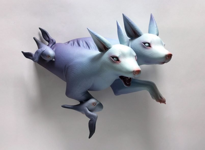 Intriguing Sculptures Of Amalgamated Creatures By Erika Sanada 6