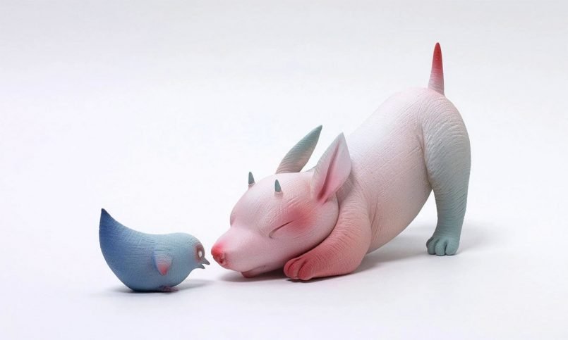 Intriguing Sculptures Of Amalgamated Creatures By Erika Sanada 7