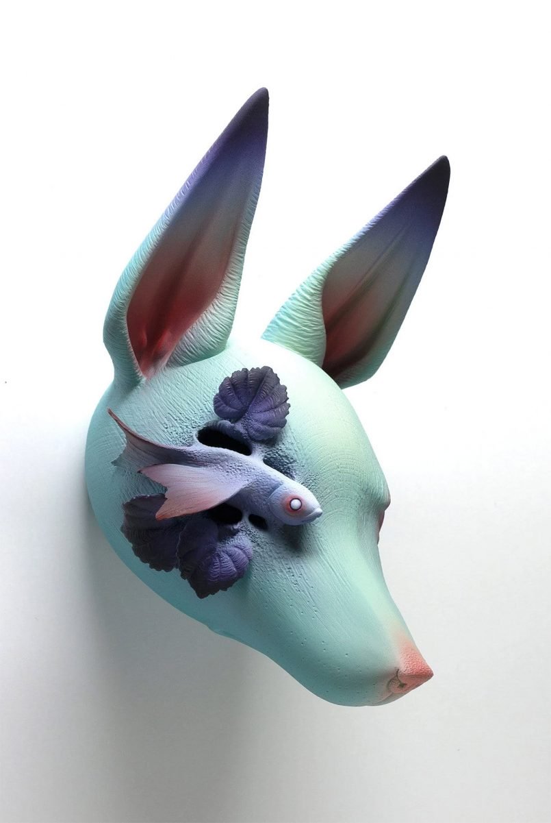 Intriguing Sculptures Of Amalgamated Creatures By Erika Sanada 9
