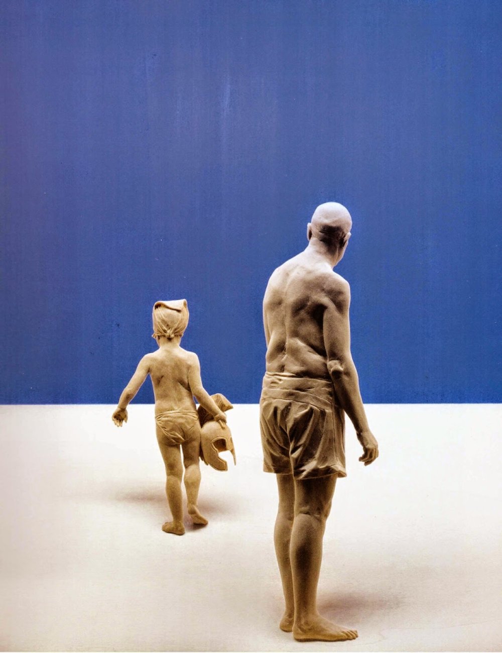 Magnificent Life Like Wooden Sculptures Hand Carved By Peter Demetz 8