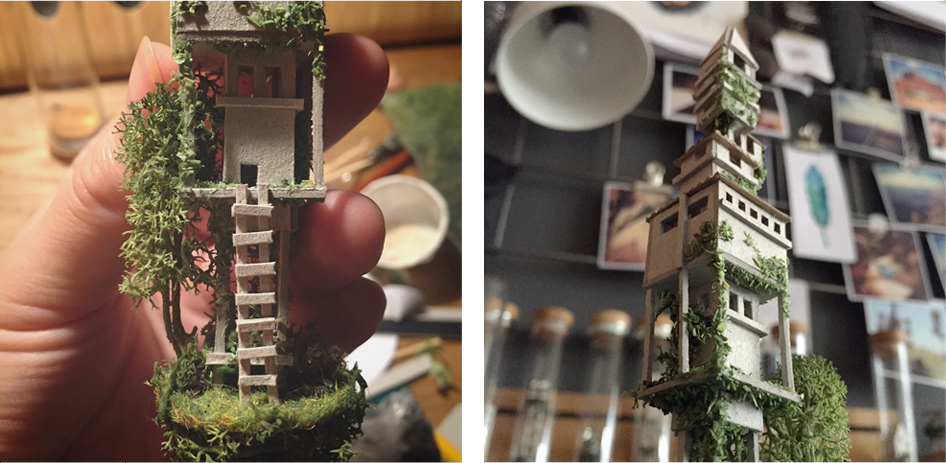 Micro Matter Mini Dioramas Inside Test Tubes By Rosa De Jong 11