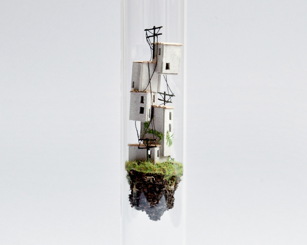 Micro Matter Mini Dioramas Inside Test Tubes By Rosa De Jong 2