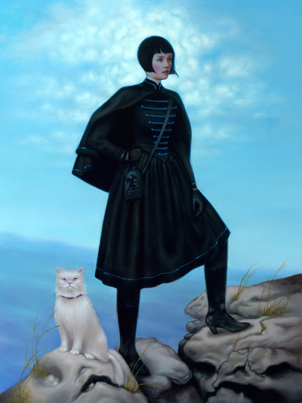 Moody Surrealistic Oil Paintings By Syd Bee 9