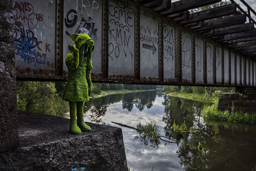 Moss People Sculptures Series By Kim Simonsson 3