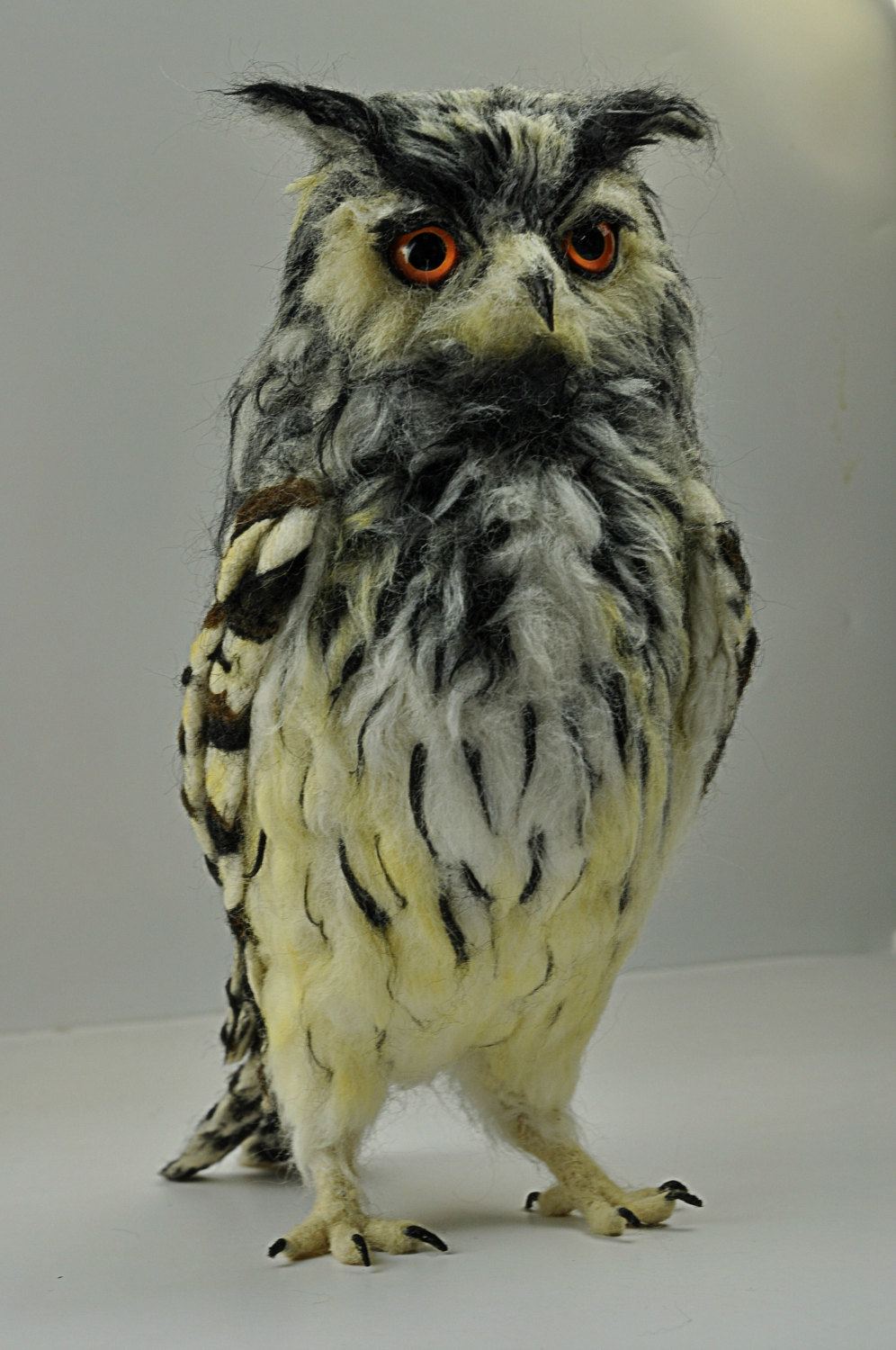 Needle Felted Animal Sculptures In Miniature By Daria Lvovsky 15