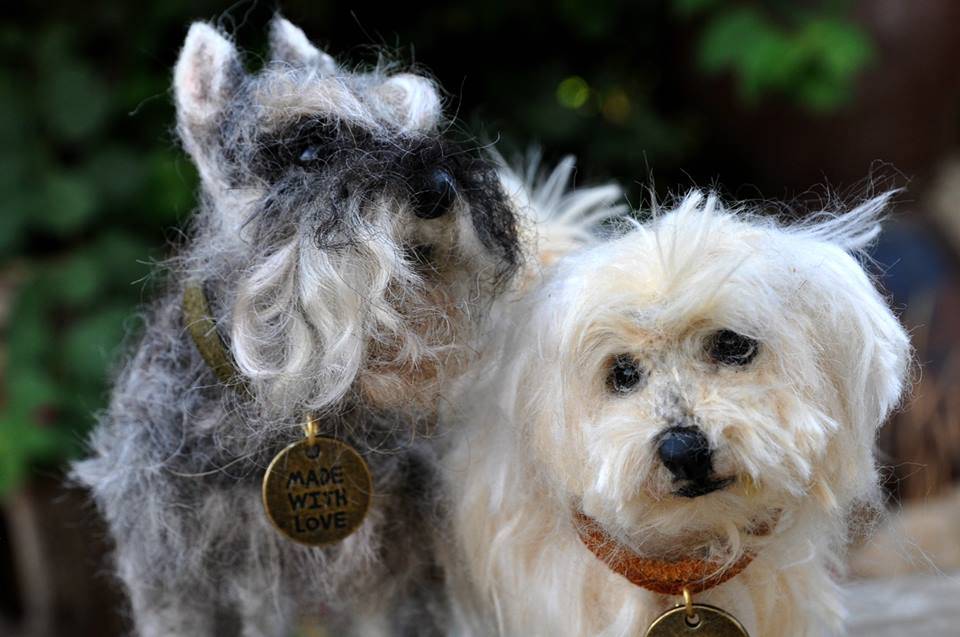 Needle Felted Animal Sculptures In Miniature By Daria Lvovsky 28