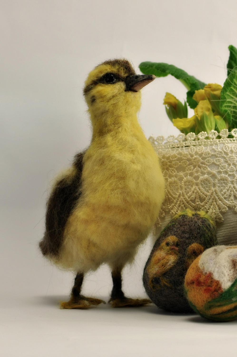 Needle Felted Animal Sculptures In Miniature By Daria Lvovsky 3
