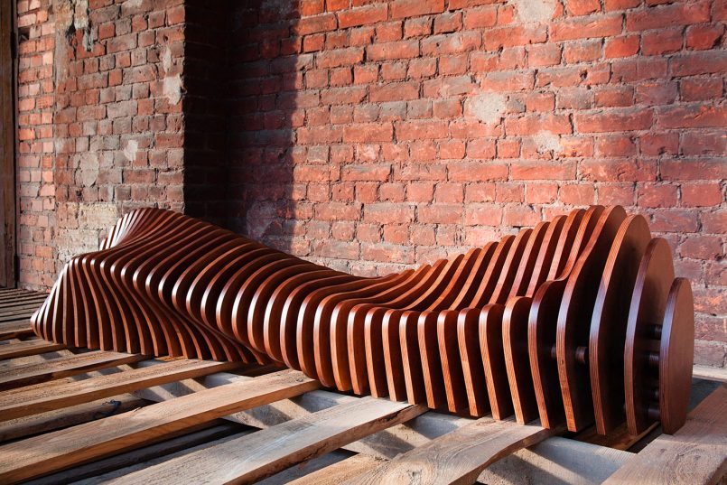 Organic Shaped Furniture By Parametric 1