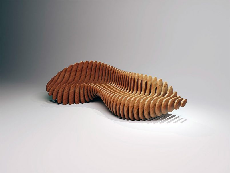 Organic Shaped Furniture By Parametric 18