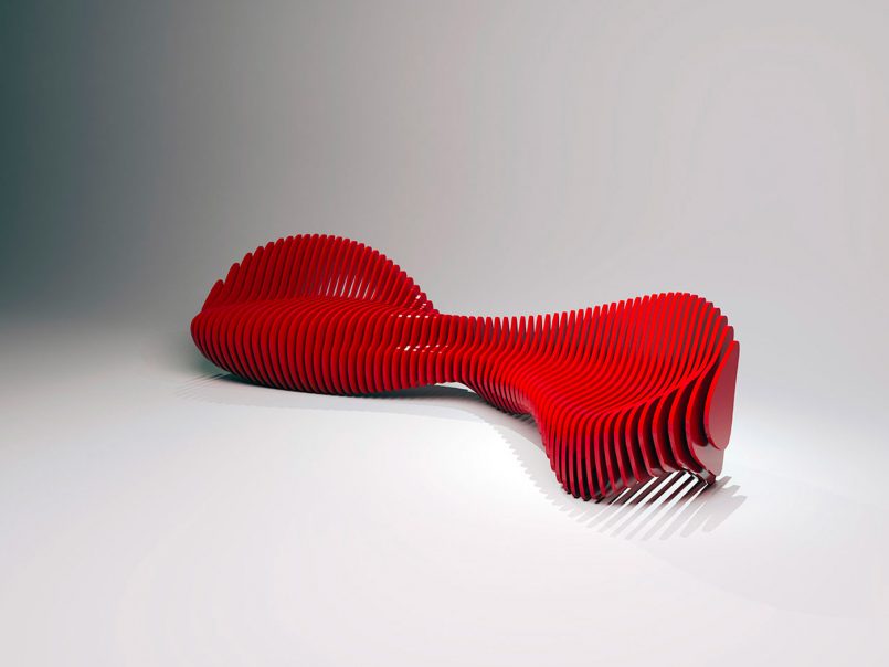 Organic Shaped Furniture By Parametric 19