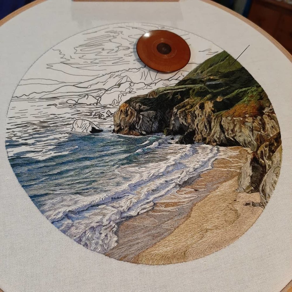 Painting With Thread The Outstanding Embroidery Art Of Miriam Shimamura 2
