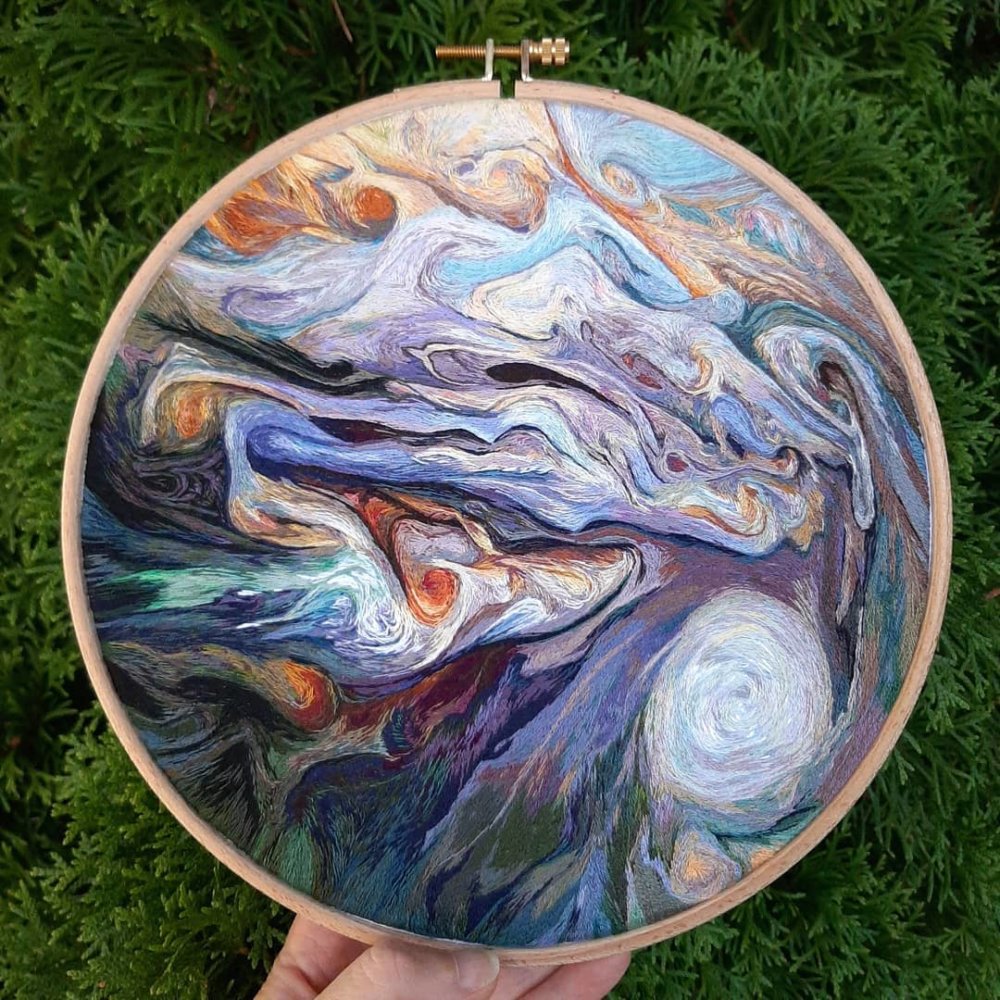 Painting With Thread The Outstanding Embroidery Art Of Miriam Shimamura 6