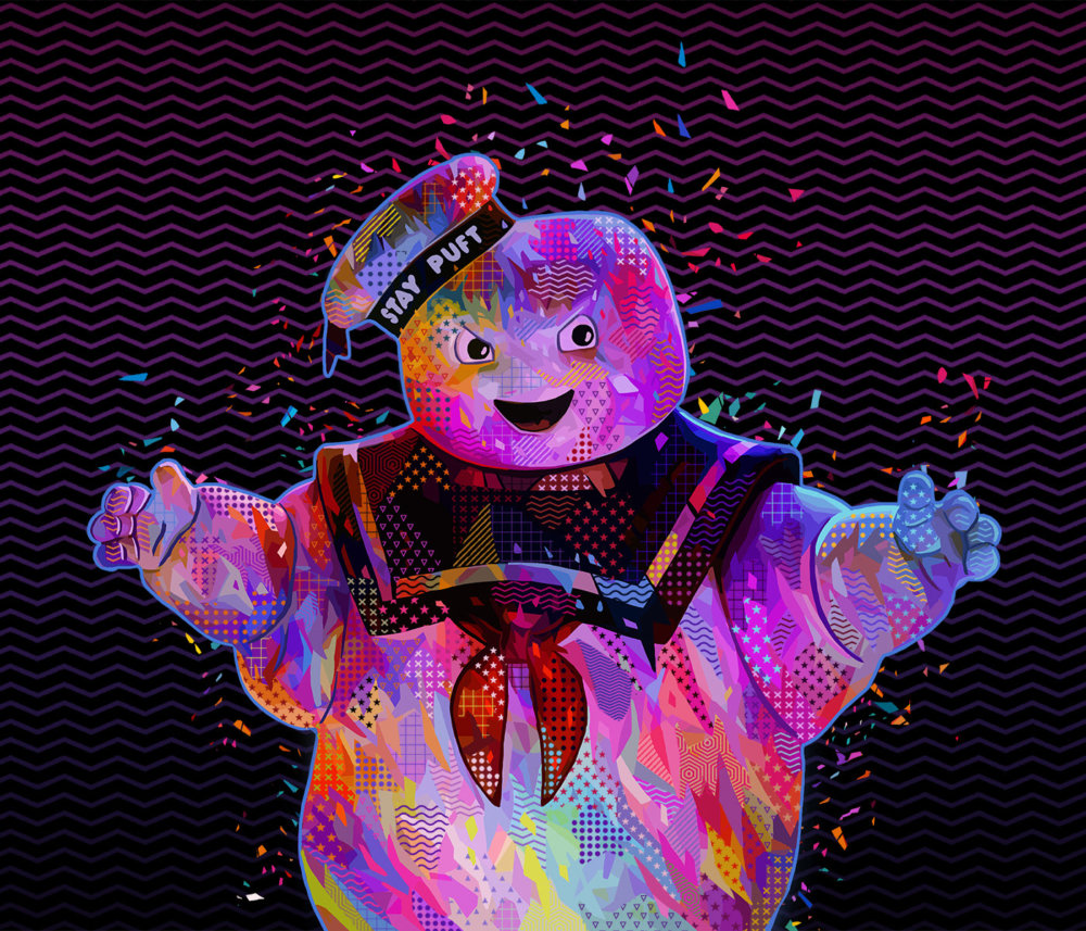 Pop Portraits Illustrations Of Pop Culture Icons In Colorful Patterns By Alessandro Pautasso 4