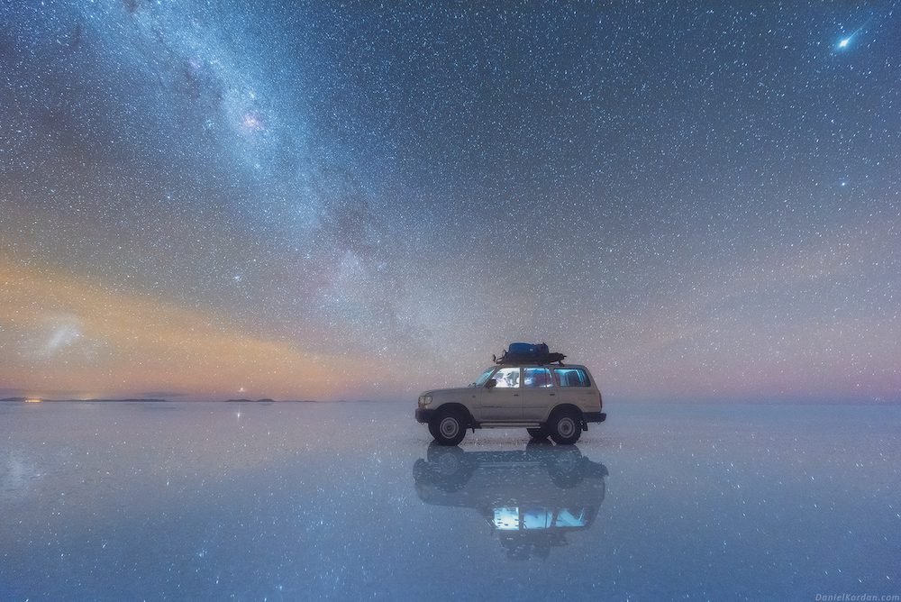 Salar De Uyuni And Milky Way Spectacular Photos Of Our Galaxy Mirrored In The Worlds Largest Salt Flat By Daniel Kordan 2