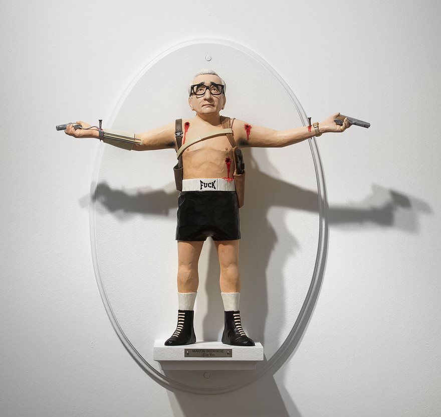 Sculptures Of Famous Film Directors Fused With Their Characters By Mike Leavitt 9