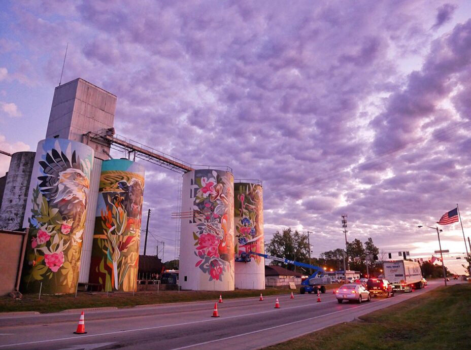 Silos Turned Into Amazingly Giant Murals By Key Detail 8