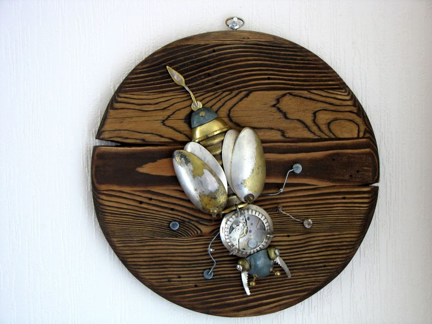 Steampunk Sculptures Made From Trash By Arturas Tamasauskas 15