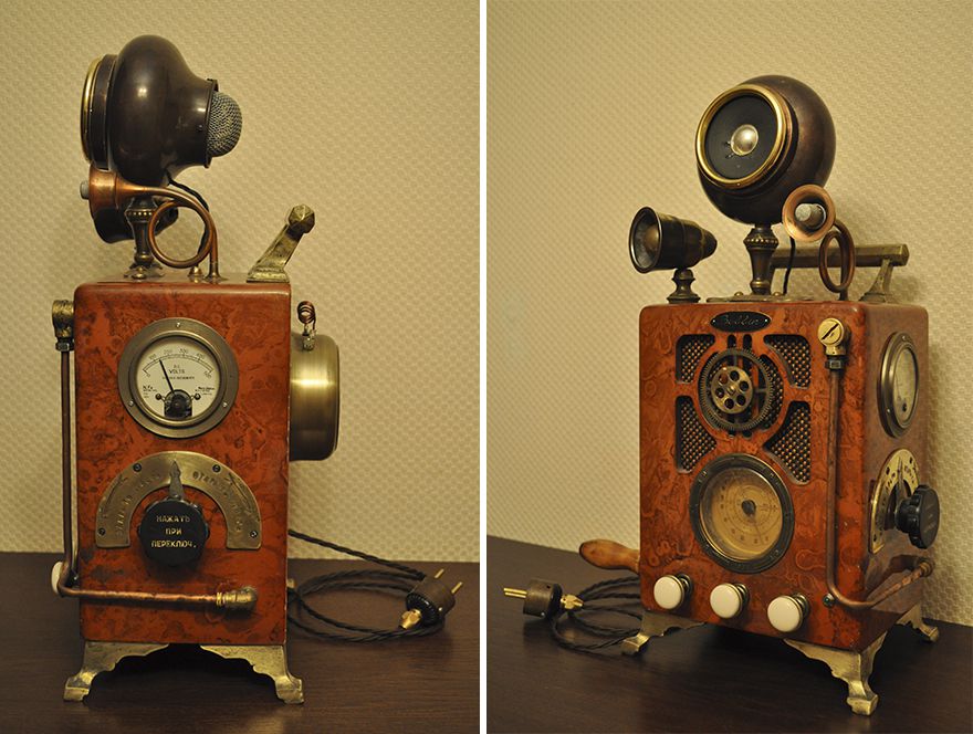 Steampunk Sculptures Made From Trash By Arturas Tamasauskas 18