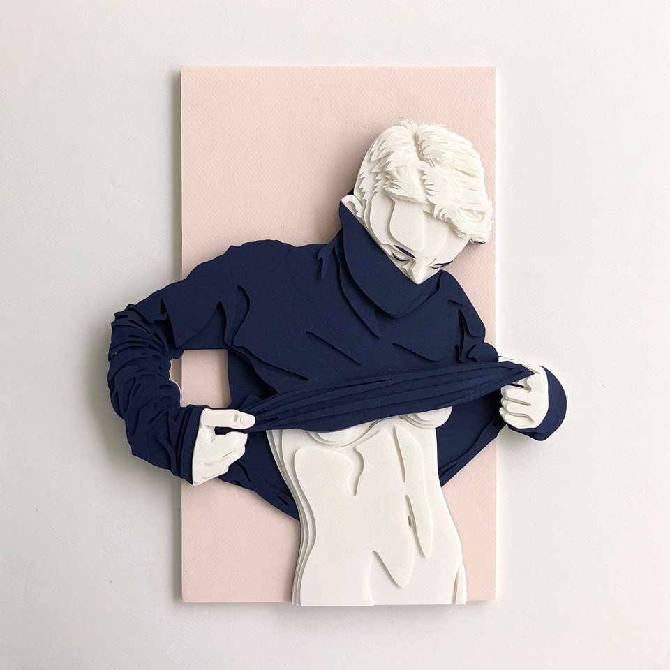 Stunning 3d Portraits And Illustrations Made Out Of Layered Paper Cuts By Ale Rambar 10