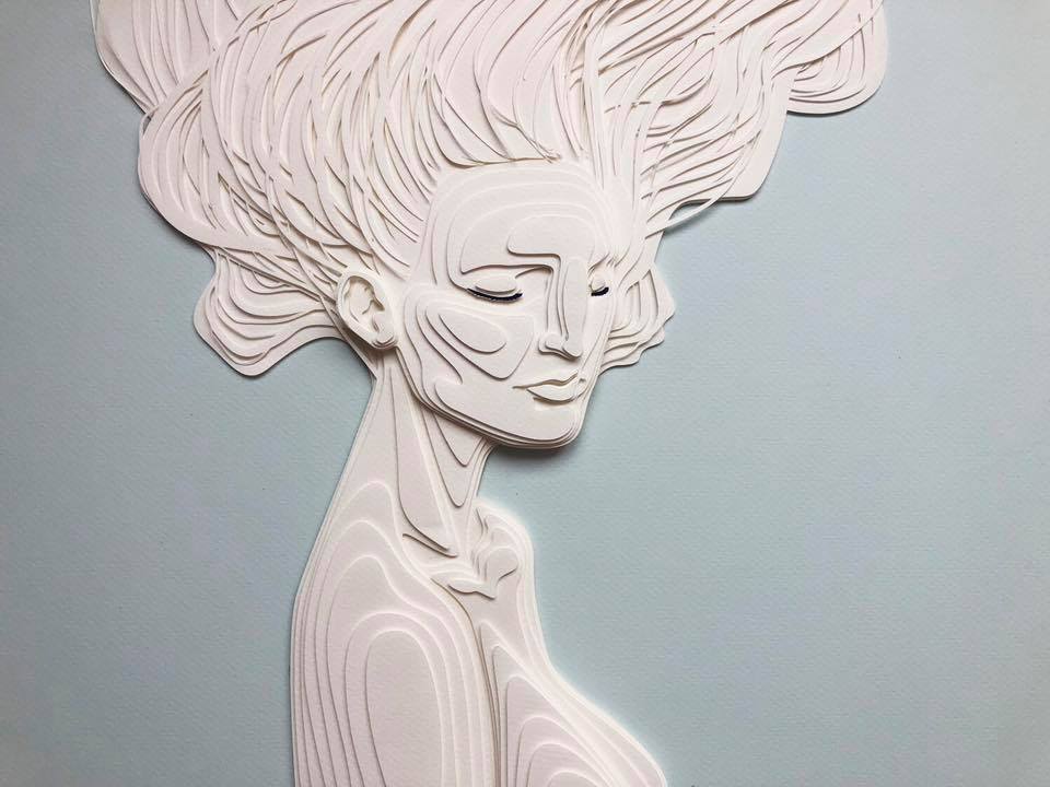 Stunning 3d Portraits And Illustrations Made Out Of Layered Paper Cuts By Ale Rambar 4