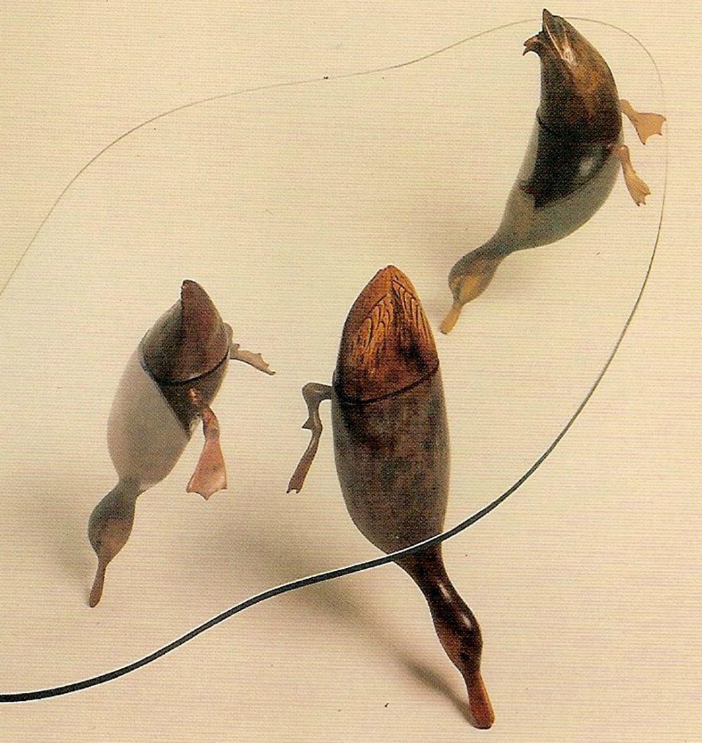 Stunning Sculptural Coffee Tables Of Animals Floating Through The Water Cleverly Designed By Derek Pearce 11
