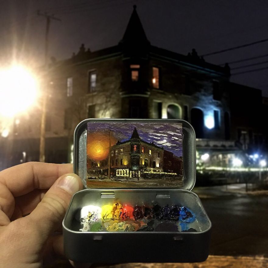 Superb Mini Plein Air Paintings In Altoids Tins By Remington Robinson 2