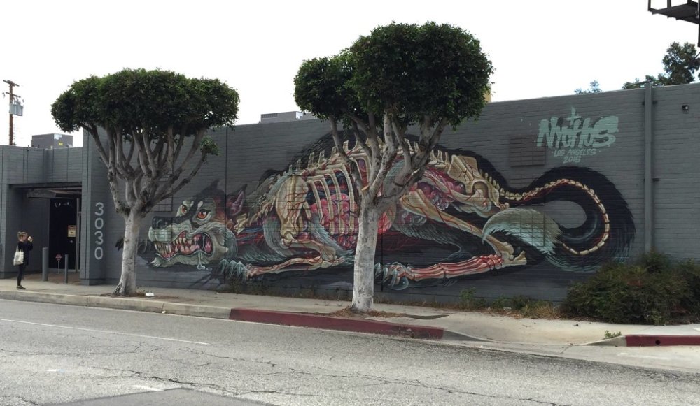 Surrealist Murals Of Anatomical Figures By Austrian Artist Nychos 11